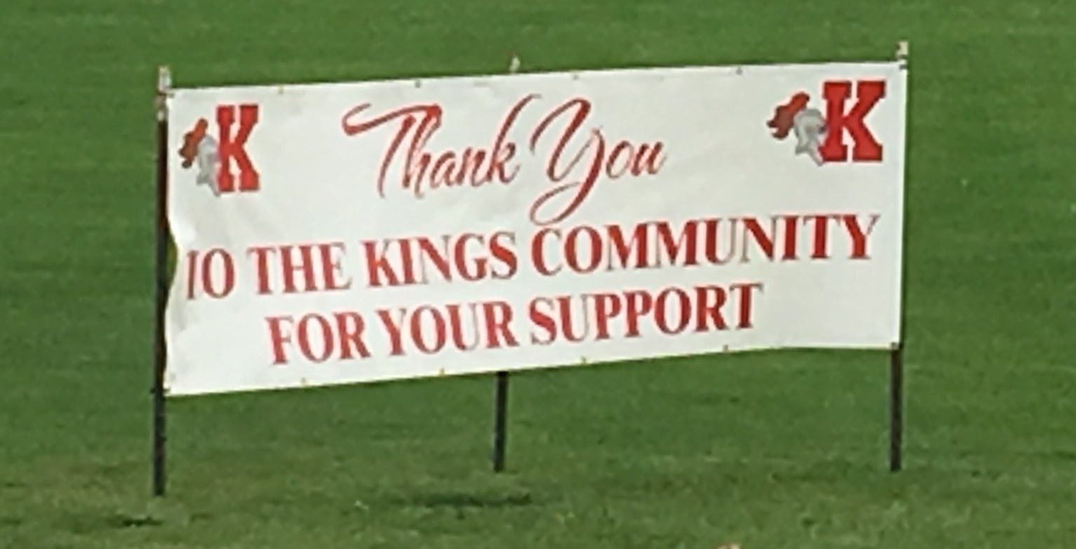 Levy thank you sign photo
